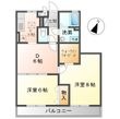 ウイングMISAWA Ⅲの間取図