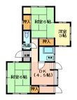 広島市安芸区中野６丁目の間取図