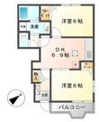 プリティーユニゾンの間取図