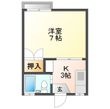 ミラベル燈明田C棟の間取図