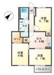イーストヒルズの間取図