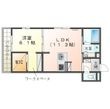 安芸郡海田町中店の間取図