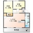 ウィンディア小林B棟の間取図