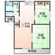 コーポNの間取図