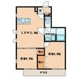 広島市安芸区船越2丁目の間取図