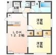 S アンソレイエの間取図
