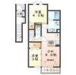 プレミアハウスあてるいA棟の間取図