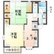 レジデンス北栗林の間取図