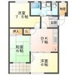 マンション江刺の間取図