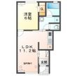 マークシティAの間取図