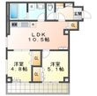 光のレジデンス・EXAの間取図