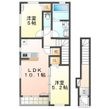 grand parace(グランドパレス)奥州Ⅰの間取図