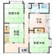 山崎町貸家の間取図