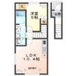 レフィナードさくら久田の間取図