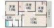 シャトー塚口の間取図