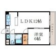 ラポールハルナの間取図