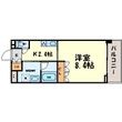 ベルファース尼崎の間取図