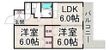 尼崎市浜田町５丁目の間取図