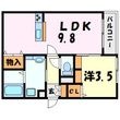 カーサ武庫之荘の間取図