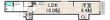 尼崎市西難波町2丁目の間取図