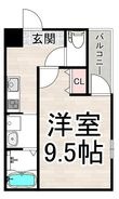 フジパレス武庫川駅北の間取図
