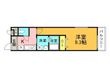 フジパレス阪急塚口駅東WESTの間取図