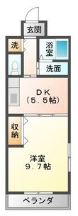 フォンターレの間取図