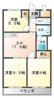 第7水野マンションの間取図