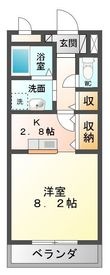 写真：スカイルシパー1階の間取図