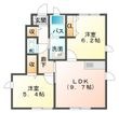 シャーメゾン中須賀の間取図