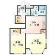 フィオーレ政枝の間取図