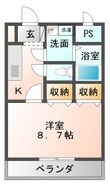 モンシェモアⅡの間取図
