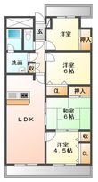 アーバンコート中須賀 弐番館の間取図