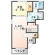 リヴェールⅤの間取図