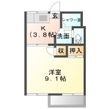 神野コーポの間取図