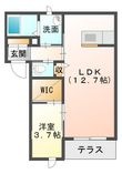 新居浜市坂井町1丁目の間取図