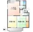 ヴェルディ西本の間取図