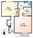 シャーメゾンberry A棟の間取図