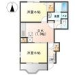 グランドヒル Aの間取図