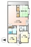 写真:アサヒパレス庄内 6階607の間取図