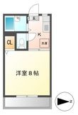 エスティアム中須賀の間取図