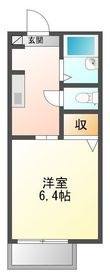 ウィスティアリア雅の間取図