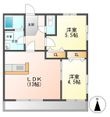 マージナルの間取図