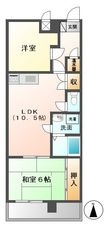 アーバンコート西原の間取図