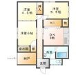 下泉一丁目貸家の間取図