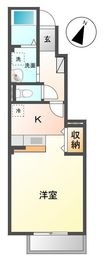 シームリー Aの間取図