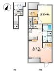 プリムローズ 泉宮 Aの間取図