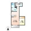 シャーメゾンWe　Ⅱの間取図