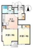 フィオーレ政枝 Bの間取図