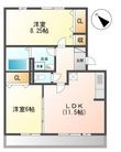 ボナールの間取図